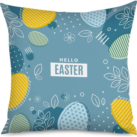 Housse de Coussin with poussin éclos, Pâques joyeux (1/5)