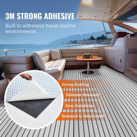 Revêtement de sol pour bateau en mousse EVA 2400 x 1160 x 6 mm (1/5)