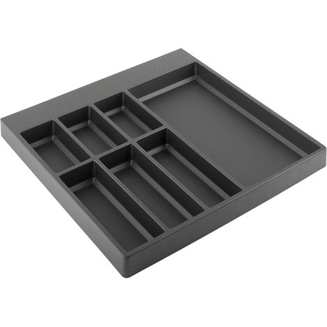 SANS MARQUE Range-couverts Separado Kristall soft Touch 523x522x2,8mm noir