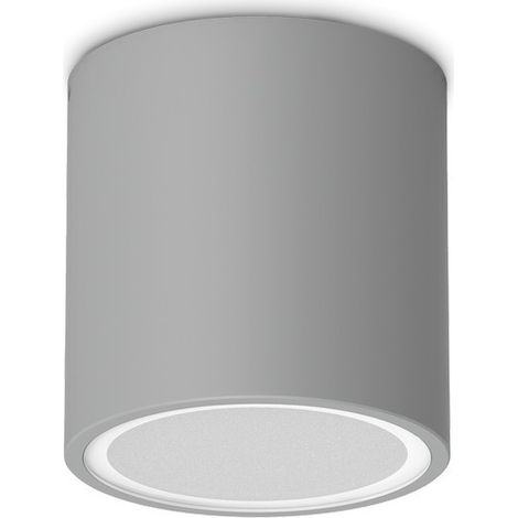 Ideal Lux TECHO Spot encastrable extérieur en saillie de 9,5 cm gris IP54