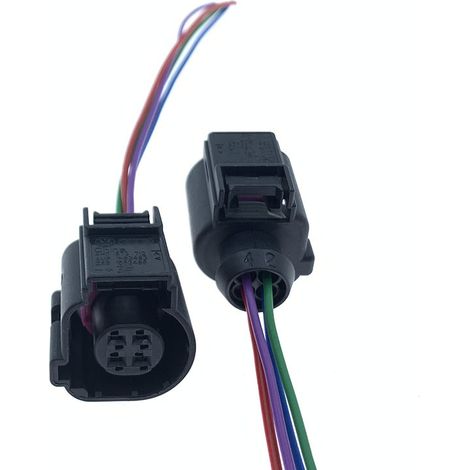 Compatible with Volkswagen Jetta VA3, Jetta VS5, VS7, and Jetta fog lights, daytime running lights, and fog lights. (Plug and wiring harness connector) (1/4)