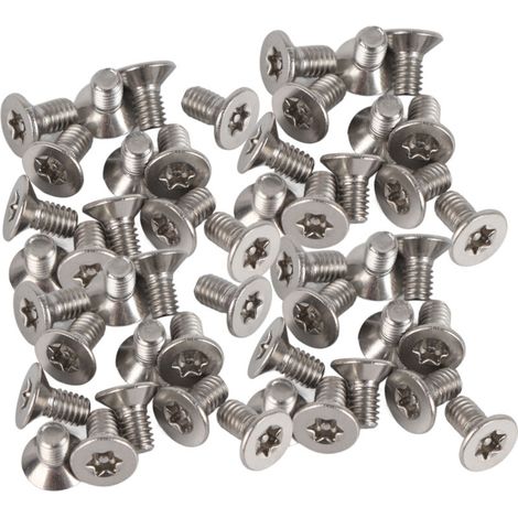 50 Stück M4-Edelstahl-Torx-Senkkopfschrauben A2 für die professionelle Montage (1/5)