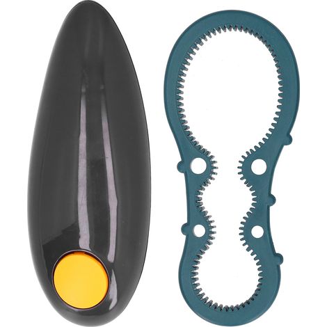 Ouvre-boîte électrique automatique OneTouch noir, outil d'ouverture de boîtes et bouteilles pour maison et restaurant. (1/5)