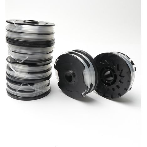 6er-Pack für Parkside PRT 550 A1-B2-C3 TLP-1 Spulenmäher-Zubehör, Grasschnur (1/3)