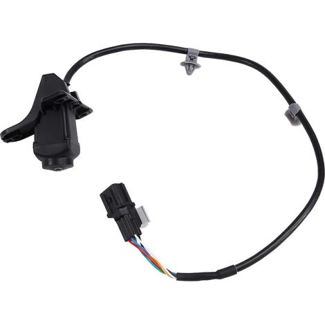 Parrilla delantera para coche con cámara de visión periférica, color negro, para Hyundai Santa Fe 2017-2019 (95780B8600) (1/5)