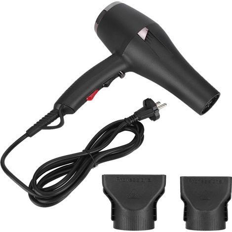 Sèche-cheveux électrique 2400W (220V prise EU) – 3 réglages de puissance ajustable pour salon et maison – Ventilateur capillaire puissant (1/5)
