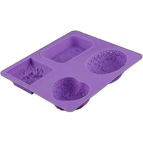 Moule à savon artisanal en silicone résistant aux hautes températures (1/5)