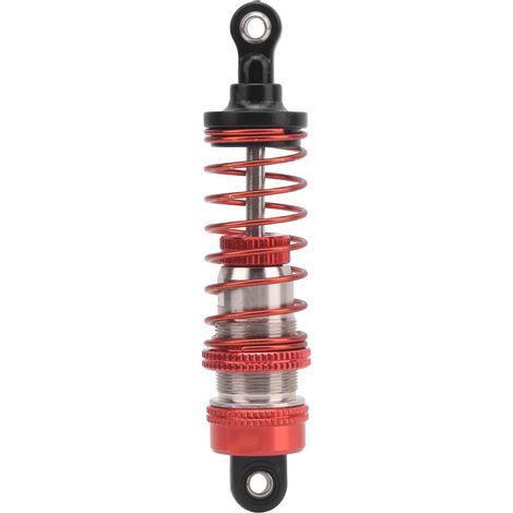 Amortisseur Arrière En Alliage D Aluminium Pour Voiture Rc Wltoys 124018 1 12 - Pièce De Rechange Réglable - Lot De 2 (1/5)