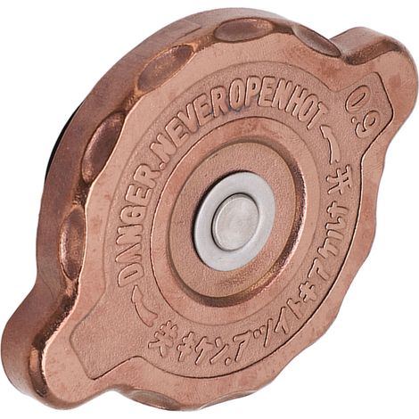 Bouchon de réservoir diesel en alliage d'aluminium, étanchéité optimale, protection moteur, capuchon anti-fuite pour excavatrice et chargeuse, couleur or rose, taille moyenne (1/5)