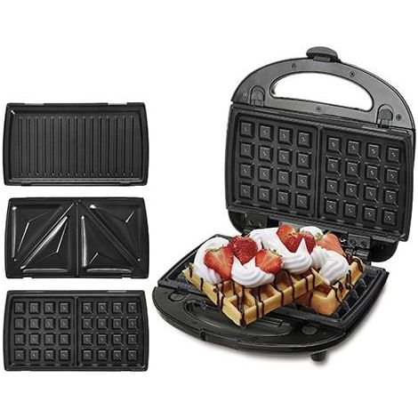 Piastra Grill Elettrica Camry CR 3024 Nero Grigio 1000 W (1/5)