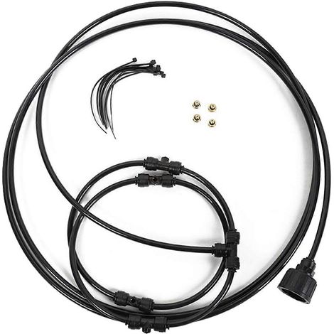 Hier ist ein vorgeschlagener Produkttitel auf Französisch (Zeichen: 176): 30cm Gartensprüher, 3m Europäischer Bewässerungsring, Pflanzenbewässerungssystem, erfrischendes Gartengerät.