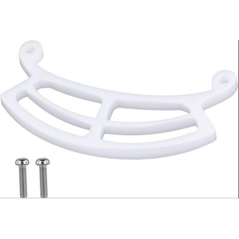 Bird Perch Extender, Feeder 13.5 x 4 x 0.5 cm with Screw Accessories Compatible Feeder (White) (1/5)