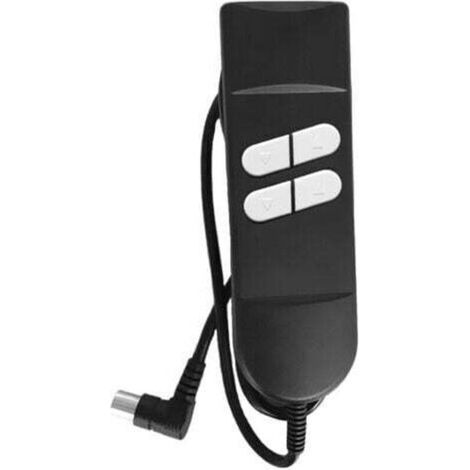 Fernbedienung für elektrische Relaxsessel – Fernbedienung für Aufstehsessel mit manueller Steuerung, 4 Tasten, 5 Pins – Geeignet für Relaxsessel mit 2 Motoren, R-Sessel