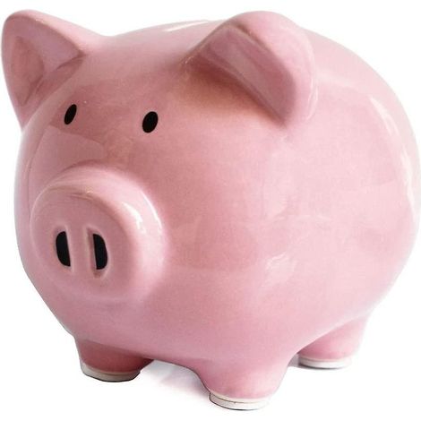 Tirelire cochon classique et mignonne, mini et petite, un cadeau unique et parfait, décoration pour chambre d'enfant (1/5)