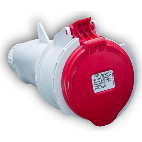 Ffemelle 3P+T 32A 380V IP44 - Digital electric 51414