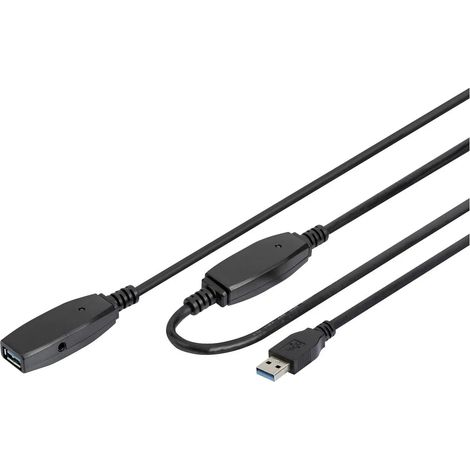 [NEUWERTIG] B-Ware Digitus Leitung Usb Kabel Usb Verbindungskabel Usb 3.2 Usb A Buchse 10.00 M