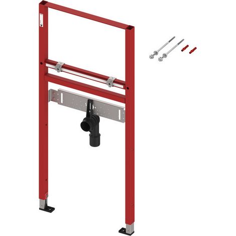 Ensemble lavabo TECEbase, largeur 50 cm, hauteur de construction 1120 mm, y compris fixation murale