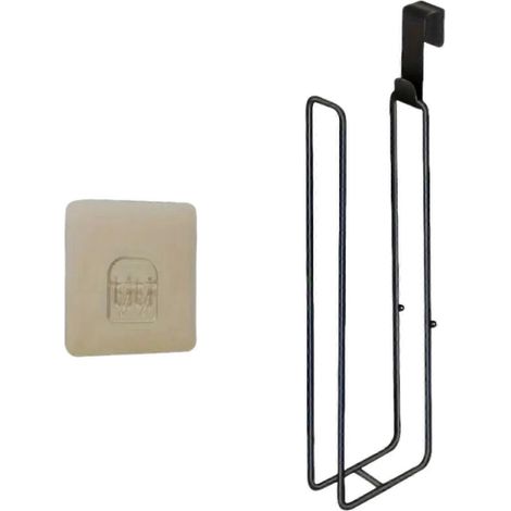Distributeur de papier toilette compact et hygiénique, compatible avec différentes tailles de rouleaux, idéal pour les voyages et les activités de plein air. (1/5)
