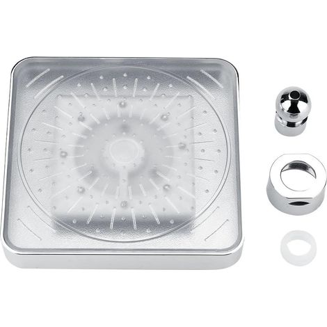Pommeau de douche à 7 couleurs LED, Wacent Pommeau de douche à lumière romantique à 7 couleurs Pommeau de douche pour douche (1/5)