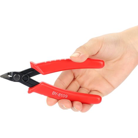 Pince électronique de 5 pouces, diamètre de 0,8 à 1,6 mm, longueur totale de 130 mm. (1/5)