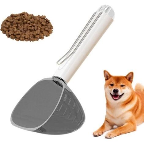 Pelle à nourriture pour chien,Cuillère à mesurer pour nourriture pour animaux de compagnie - Cuillère à croquettes pour animaux