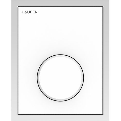 LAUFEN AU106 Plaque de commande INEO, pour urinoir, à fleur de