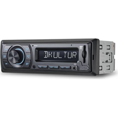 Autoradio Renkforce RF-4746690 avec antenne DAB, tuner DAB+, kit mains libres bluetooth (1/4)
