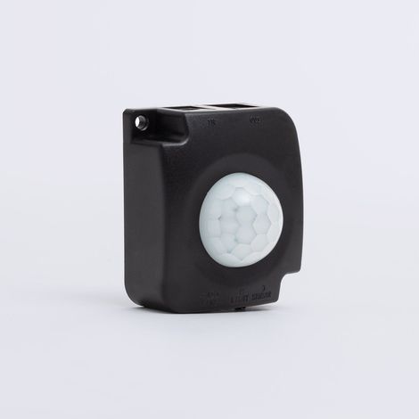 Détecteur de Mouvement PIR 120º pour Ruban LED 12/24V DC Connecteur Jack Noir