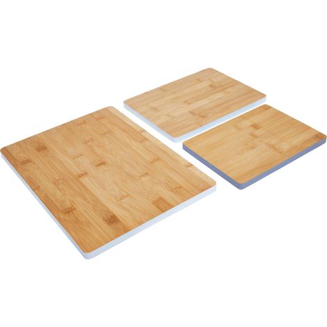 Interiors by Premier Ecofriendly Set Of Three Chopping Boards, Durable Set Of Three Over Counter Board, Non Porous Chopping Board (1/5)