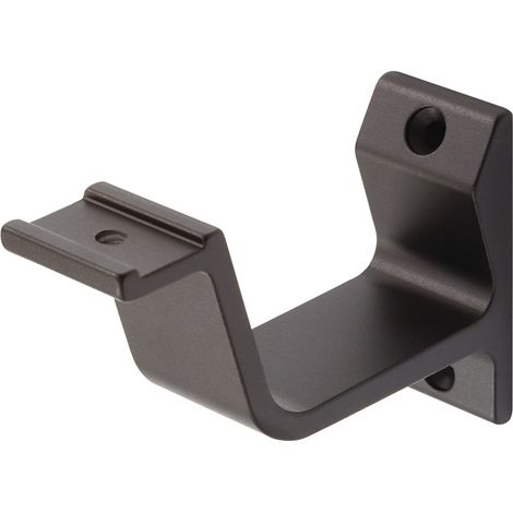HERMETA 3550-18E Handlaufträger 3550 Aluminium schwarz kunststoffbeschichtet ge (1/4)