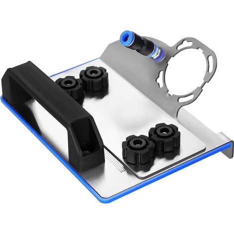 Support Fixe en Acier pour Meuleuse D'angle 100-type, Contrôle Angulaire Précis à 45 Degrés, Accessoire pour Chanfreinage en Milieu Industriel (1/5)