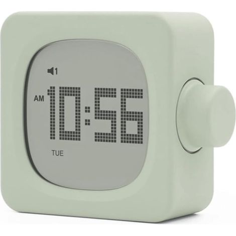 Piccola sveglia creativa per studenti orologio elettronico per camera da letto, comodino o scrivania luce notturna