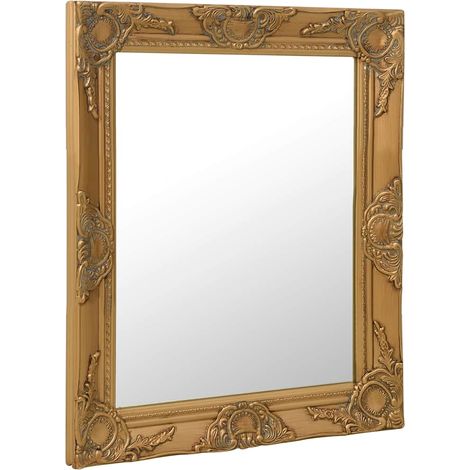 Maison Exclusive - Wandspiegel im Barock-Stil 50x60 cm Golden (1/5)