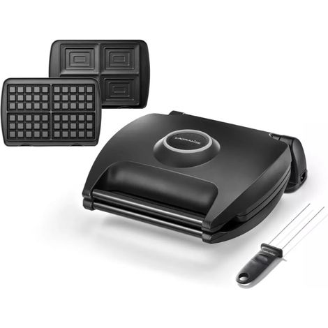 Waffeleisen mit 2 platten, 1700 w, schwarz - Lagrange - 089006