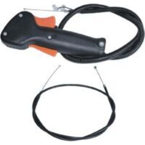 Kaelt - Kit de câble d'accélérateur 4137-180-1109 pour débroussailleuses Stihl FS75, FS80 et FS85