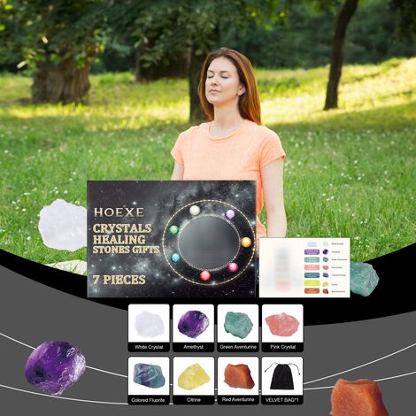 Coffret cadeau minéral Ciel étoilé - Décoration intérieure salon/chambre - Ornement en cristal au design élégant - Coffret cadeau Ciel étoilé (1/5)