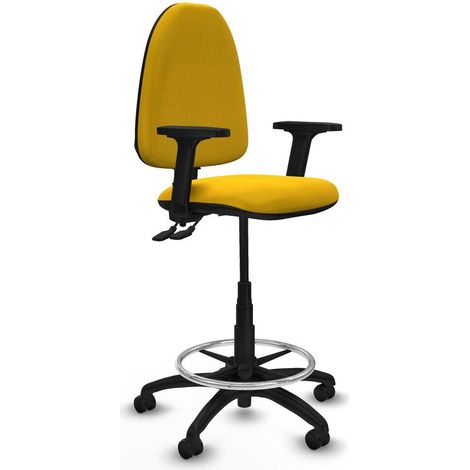 Piqueras y Crespo Aýna Tabouret de travail noir réglable (1/3)