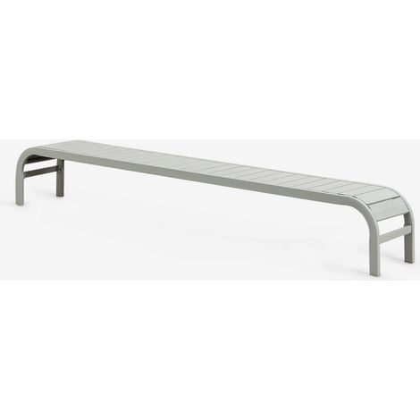 Table d'appoint pour chaise longue en acier Marietta SKLUM Vert Kaki