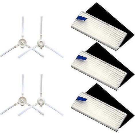 Filtre HEPA latéral pour aspirateur robot Tefal Rowenta Explorer 20 40 50 75 RG7687/RR7687WH série Smart Force Sweep x3 (1/5)