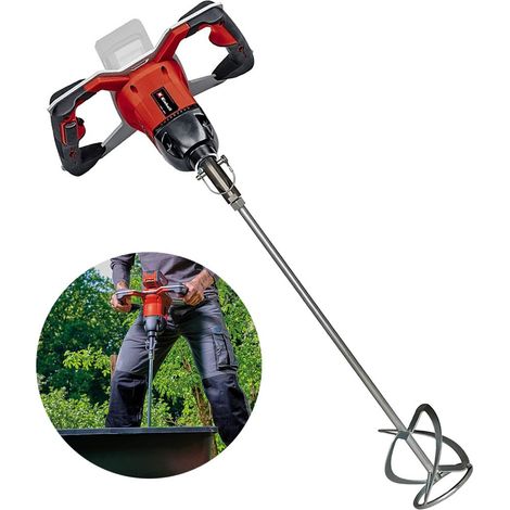 Einhell 18v Cordless Brushless Paddle Stirrer Mortar Mixer GP-EA 18/150 Li BL