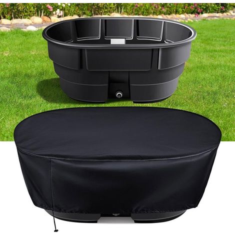 Housse étanche pour réservoir d'eau, en tissu 420D, dimensions : 135 x 79 x 63,5 cm / 100 gallons (1/5)