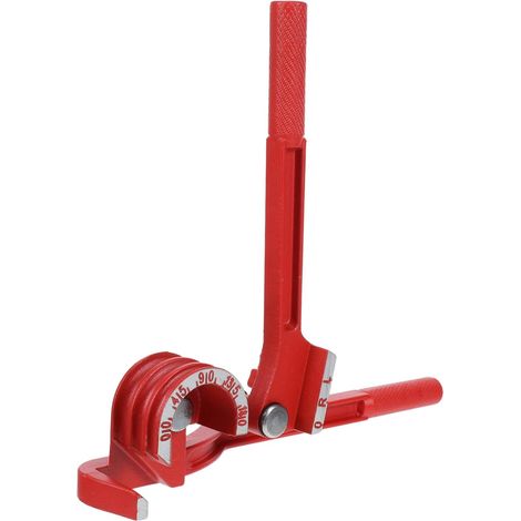 Piegatubi manuale a tripla fessura, strumento per piegare tubi in rame e alluminio per riparazioni HVAC e sistemi di refrigerazione (1/5)