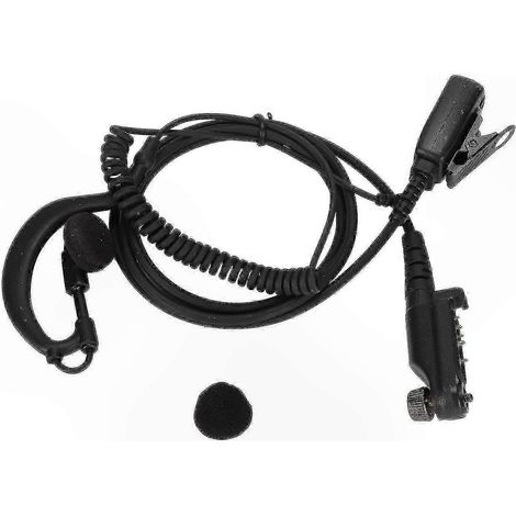 Kit Oreillette Radio Bidirectionnelle pour Talkie-Walkie Professionnel, Compatible PD600 PD602 PD605 PD662 PD665 PD680 PD682 PD685 X1e X1p, Accessoire Communication (1/5)
