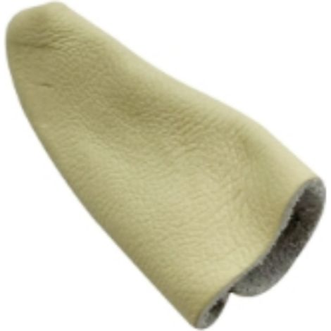 Lot de 2 protège-doigts réutilisables en cuir, protection anti-usure, anti-rayures, polissage, isolation thermique, outils de protection des mains et des doigts (1/5)