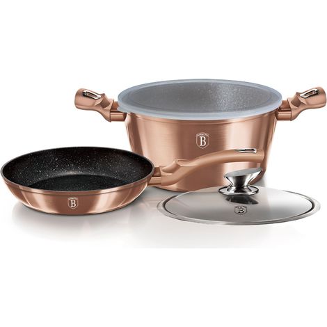 Olla y sartén Berlinger Haus BH-6200 oro rosa (1/5)