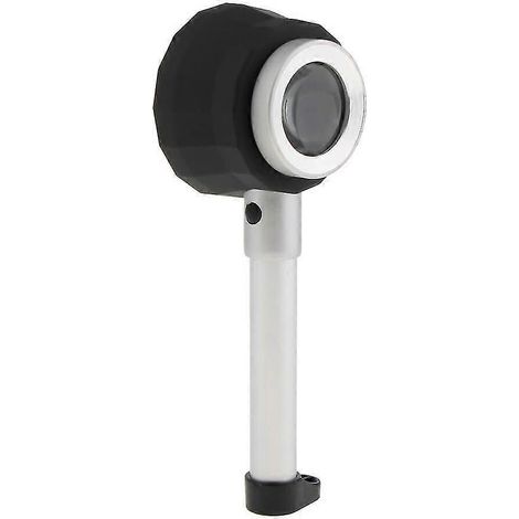 Loupe de poche avec éclairage LED et UV, grossissement 45x (1/5)