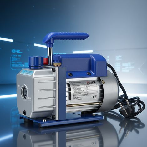 pompa per vuoto 70 l/min compressore aria condizionata alloggiamento in alluminio per il condizionamento dell'aria industriale Maniglia Air Model making Industry (1/5)