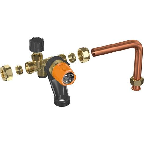 Watts industries safety group 12 mf avec angled joint (1/2)
