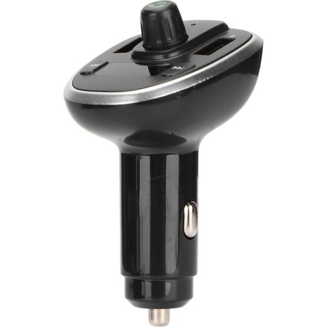 Duales USB-Schnelllade-Autoladegerät mit Zigarettenanzünderstecker und LED-Anzeige, 12–24 V DC (1/5)