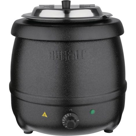 Buffalo Soup Kettle. 10 Litre. Black (1/4)